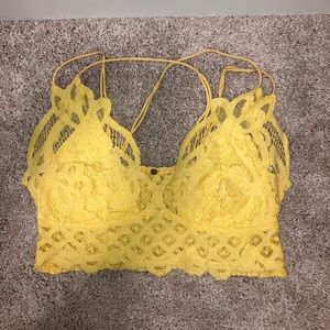 Free People Adella Lace Bralette